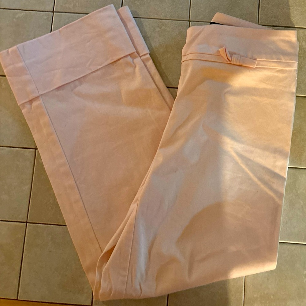 B.Moss baby pink (very light pink)  pants size 4 zipper women’s size 4